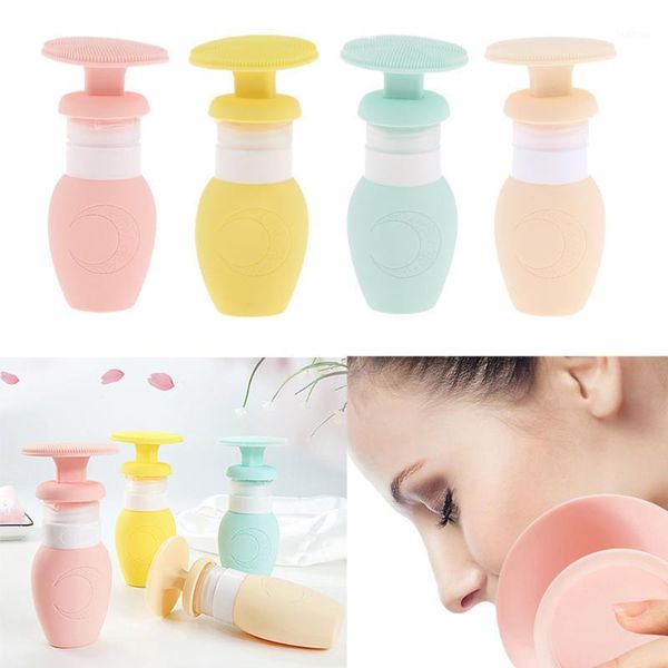storage bottles & jars 70ml travel empty silicone packing bottle for lotion shampoo bath
storage bottles & jars 70ml travel empty silicone packing bottle for lotion shampoo bath