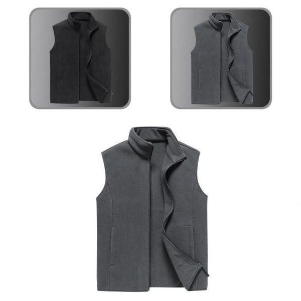 men' tank spring vest stand collar male waistcoat outdoor sleeveless fabulous fleece autumn, White;black
men' tank spring vest stand collar male waistcoat outdoor sleeveless fabulous fleece autumn, White;black