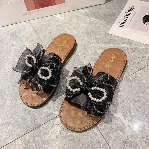 shoes women slippers summer low slides butterfly-knot pantofle fashion soft rubber 2021 luxury casual pu basic fabric butterfly, Black
shoes women slippers summer low slides butterfly-knot pantofle fashion soft rubber 2021 luxury casual pu basic fabric butterfly, Black