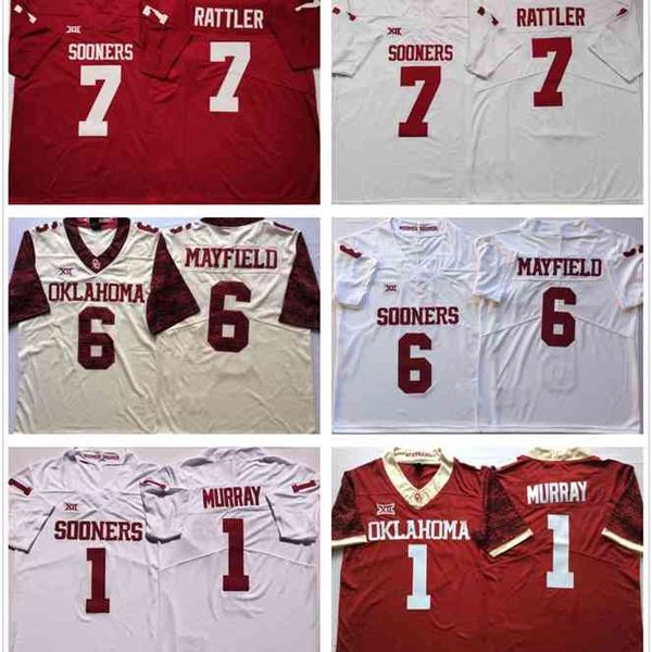 goodncaa oklahoma sooners college 7 spencer rattler jersey 1 kyler murray 6 baker mayfield mens jerseys all stitched, Black
goodncaa oklahoma sooners college 7 spencer rattler jersey 1 kyler murray 6 baker mayfield mens jerseys all stitched, Black