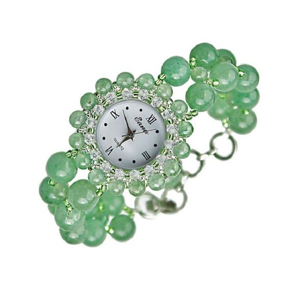 wristwatches novelty jewelry quartz wrist watch for women adults girls bracelet green jade wristwatch students gifts, Slivery;brown
wristwatches novelty jewelry quartz wrist watch for women adults girls bracelet green jade wristwatch students gifts, Slivery;brown