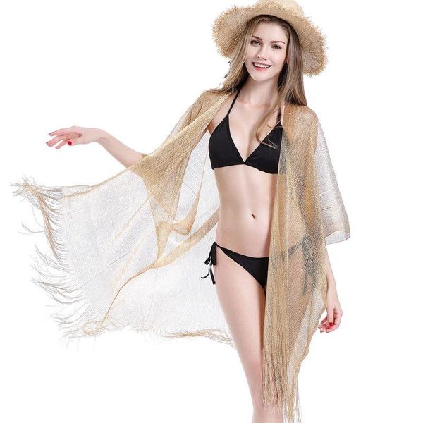 women's swimwear boho loose sunscreen blouse outdoor vacation bikini swimsuit shawl beach skirt cover up women dress beachwear elegant, White;black
women's swimwear boho loose sunscreen blouse outdoor vacation bikini swimsuit shawl beach skirt cover up women dress beachwear elegant, White;black