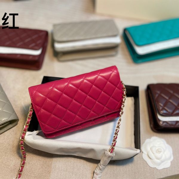 luxurys designers crossbody bags classic simple chain flap bag small sweet wind genuine leather totes fashion shoulder purses with box multi
luxurys designers crossbody bags classic simple chain flap bag small sweet wind genuine leather totes fashion shoulder purses with box multi