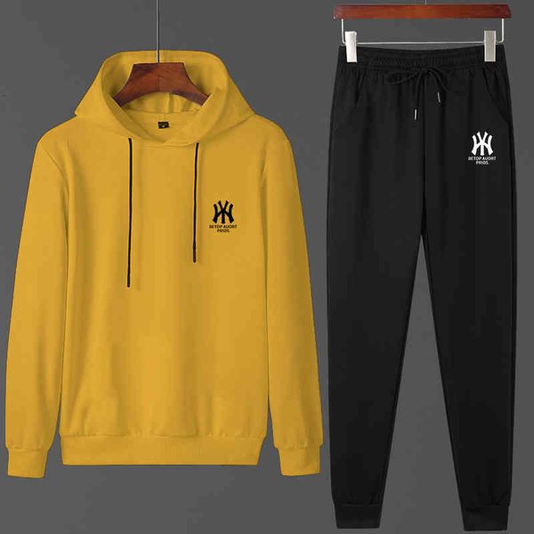 tracksuit sport suit sweater suit men's spring and autumn 2021 hooded sports leisure long sleeved trousers men, Gray
tracksuit sport suit sweater suit men's spring and autumn 2021 hooded sports leisure long sleeved trousers men, Gray