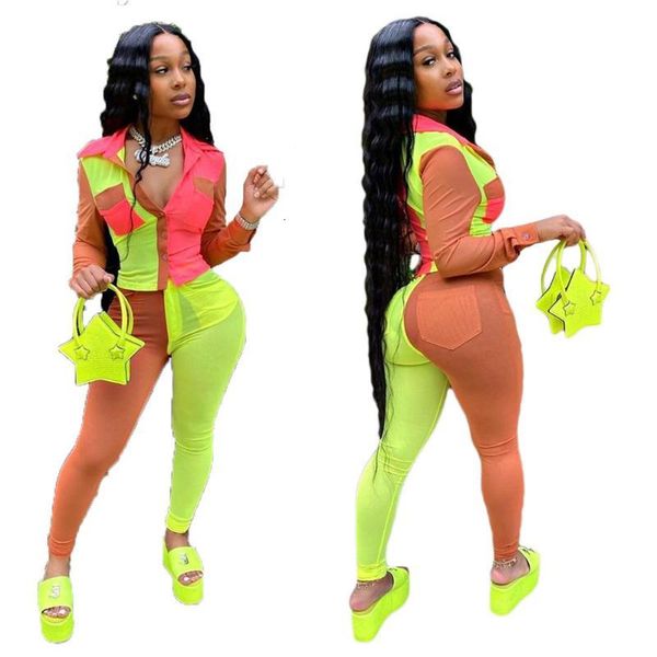 women's tracksuits color block patchwork two piece set women pockets long sleeve shirt pants suit streetwear bodycon matching sets club, Gray
women's tracksuits color block patchwork two piece set women pockets long sleeve shirt pants suit streetwear bodycon matching sets club, Gray