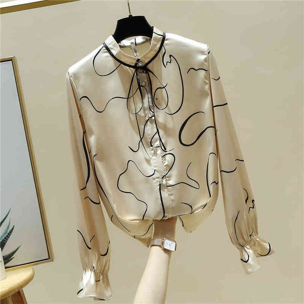 autumn fashion women's flare long sleeves silk shirts female girls ladies shirt blouse a4047 210428, White
autumn fashion women's flare long sleeves silk shirts female girls ladies shirt blouse a4047 210428, White