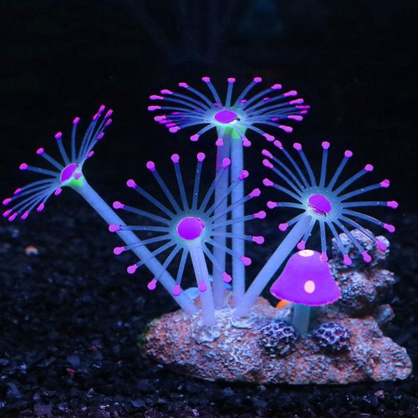 silicone non toxic ornament simulation landscape craft gift glowing effect aquarium decoration fish tank home artificial coral decorations
silicone non toxic ornament simulation landscape craft gift glowing effect aquarium decoration fish tank home artificial coral decorations