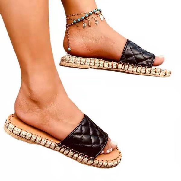 new women hemp sewing platform slippers summer female open toe casual beach flats ladies comfortable shoes plus size 210428, Black
new women hemp sewing platform slippers summer female open toe casual beach flats ladies comfortable shoes plus size 210428, Black