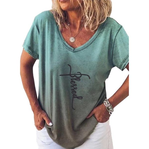 women's t-shirt gradient tie-dye t shirt women letters printing short sleeve 2021 summer casual ladies tshirts pullover camisetas mujer, White
women's t-shirt gradient tie-dye t shirt women letters printing short sleeve 2021 summer casual ladies tshirts pullover camisetas mujer, White