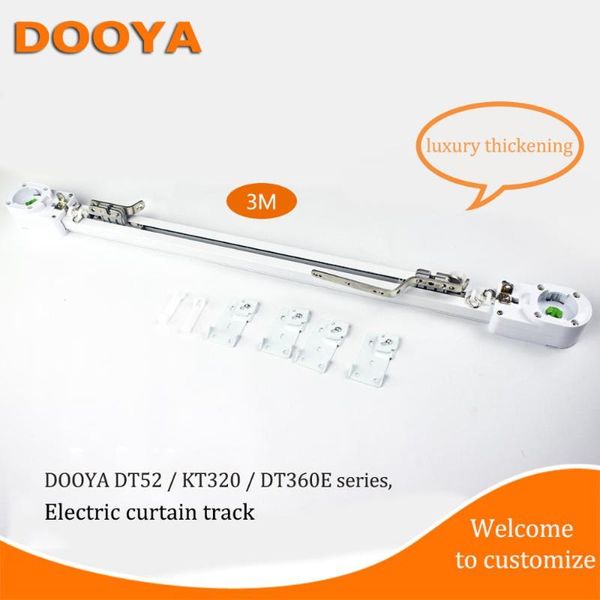 smart home control dooya ultra-quiet electric curtain track for kt320edt360edt52e motor, 3 meters customizable 
smart home control dooya ultra-quiet electric curtain track for kt320edt360edt52e motor, 3 meters customizable