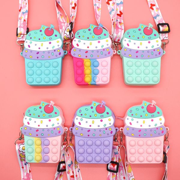 cute fidget ice cream coin purse decompression toy for kids and adults simple dimple relief pressure anti-stress bubble push zipper case sho 
cute fidget ice cream coin purse decompression toy for kids and adults simple dimple relief pressure anti-stress bubble push zipper case sho