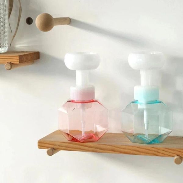 storage bottles & jars 300ml flower foam bottle plastic transparent dispensing mousse liquid dispenser shower gel hand soap foaming pump
storage bottles & jars 300ml flower foam bottle plastic transparent dispensing mousse liquid dispenser shower gel hand soap foaming pump