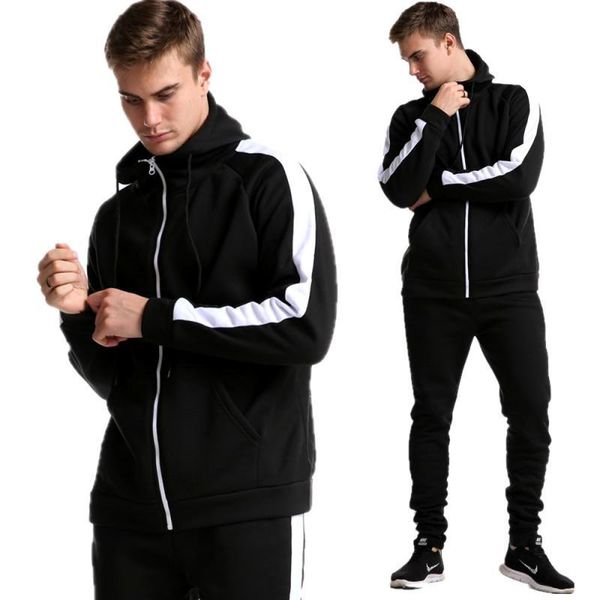 men's tracksuits brand men outwear hoodies zipper sports suit sets male sweatshirts cardigan set clothing pants plus size, Gray
men's tracksuits brand men outwear hoodies zipper sports suit sets male sweatshirts cardigan set clothing pants plus size, Gray