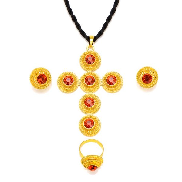 earrings & necklace ethiopian traditiona cross jewelry set and ethiopia gold eritrea sets for women's habesha wedding party gift, Silver
earrings & necklace ethiopian traditiona cross jewelry set and ethiopia gold eritrea sets for women's habesha wedding party gift, Silver