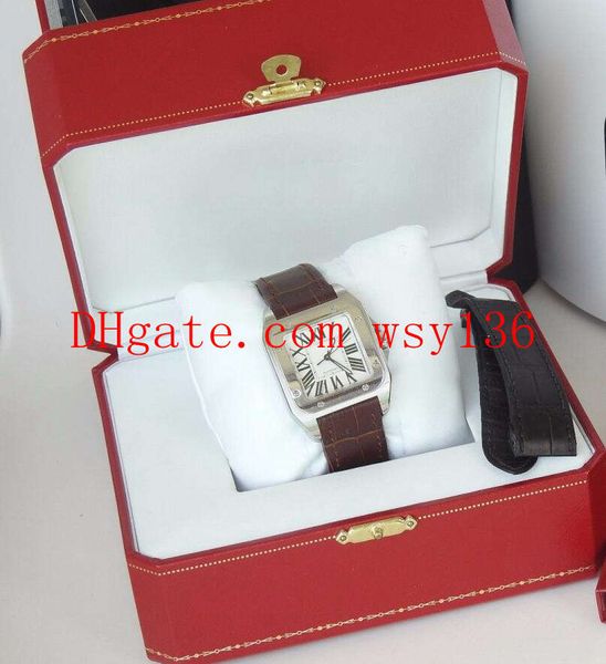 100 xl w20106x8 automatic movement mens watch steel large men's casual watches brown leather band, Slivery;brown
100 xl w20106x8 automatic movement mens watch steel large men's casual watches brown leather band, Slivery;brown