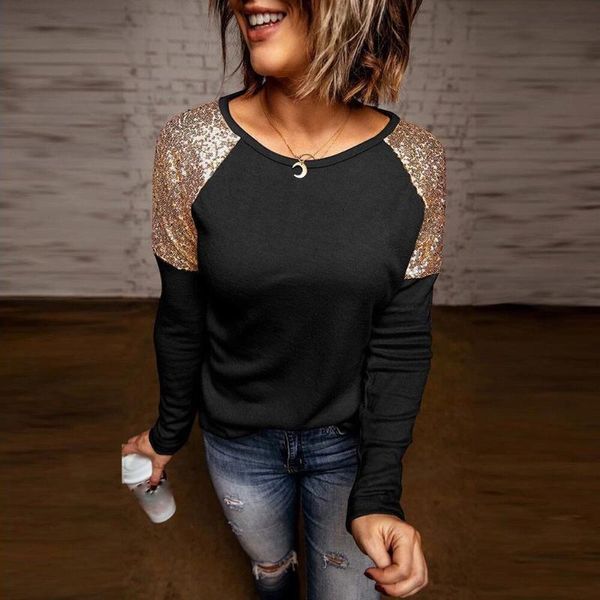 women's t-shirt tshirt women casual sequins deer velvet o neck long sleeve loose aesthetic ropa mujer camisetas harajuku t shirt, White
women's t-shirt tshirt women casual sequins deer velvet o neck long sleeve loose aesthetic ropa mujer camisetas harajuku t shirt, White