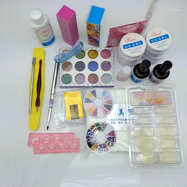 nail set extensions brushes uv gel kit art 12 powders glues file blocks coat primer nature tips tools1
nail set extensions brushes uv gel kit art 12 powders glues file blocks coat primer nature tips tools1