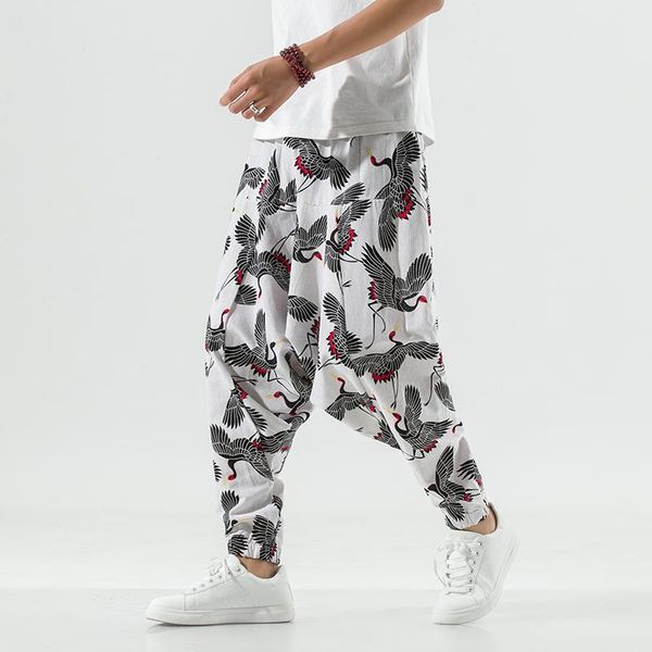 men's pants 2021 men baggy harem hip-hop wide leg trousers male casual vintage prints long pantalones hombre, Black
men's pants 2021 men baggy harem hip-hop wide leg trousers male casual vintage prints long pantalones hombre, Black