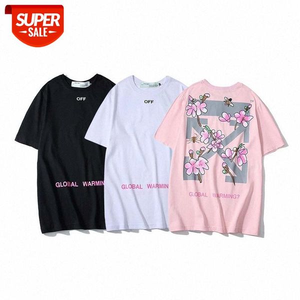 european and american street fashion off summer flower bee spider arrow print pink short-sleeved couple t-shirt men women t #cd5t, White;black
european and american street fashion off summer flower bee spider arrow print pink short-sleeved couple t-shirt men women t #cd5t, White;black
