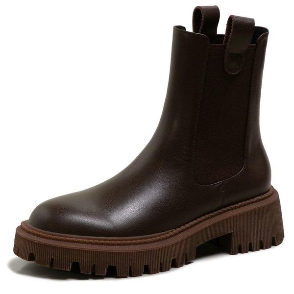 boots genuine leather women ankle autumn winter concise med heels ladies elastic band leisure shoes woman, Black
boots genuine leather women ankle autumn winter concise med heels ladies elastic band leisure shoes woman, Black