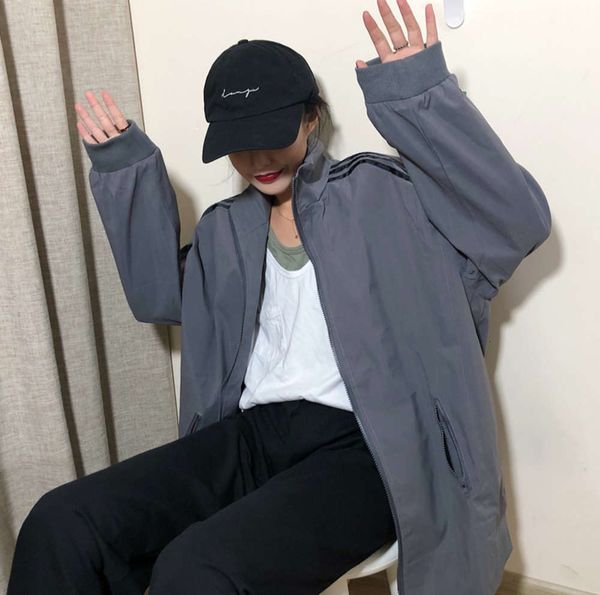 women's jackets coats spring and autumn sports female loose student bf casual jacket baseball fashion oghv, Black;brown
women's jackets coats spring and autumn sports female loose student bf casual jacket baseball fashion oghv, Black;brown