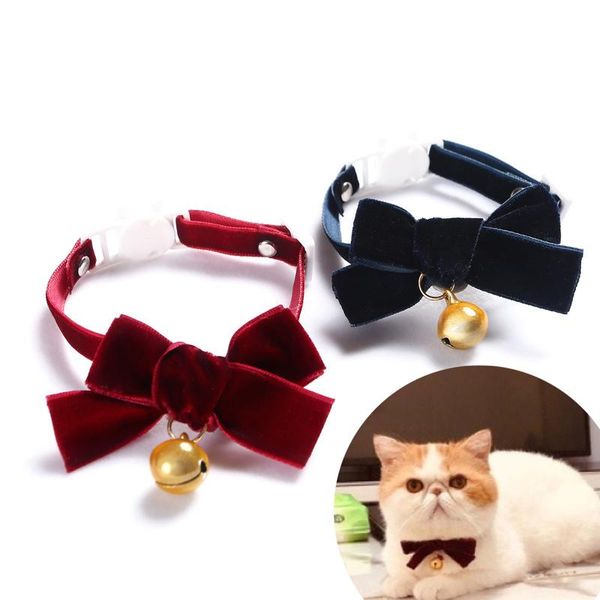 velvet bowknot cat collars safety elastic adjustable kitty puppy chihuahua collar kitten necklace bow tie pets supplies & leads
velvet bowknot cat collars safety elastic adjustable kitty puppy chihuahua collar kitten necklace bow tie pets supplies & leads