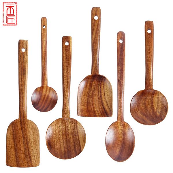 shovel non stick pan korean special cooking wooden teak mixing spoon kitchen utensils
shovel non stick pan korean special cooking wooden teak mixing spoon kitchen utensils