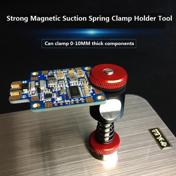 cell phone repairing tools strong magnetic suction spring clamp holder tool motherboard electronic repair for large size pcb soldering desol
cell phone repairing tools strong magnetic suction spring clamp holder tool motherboard electronic repair for large size pcb soldering desol