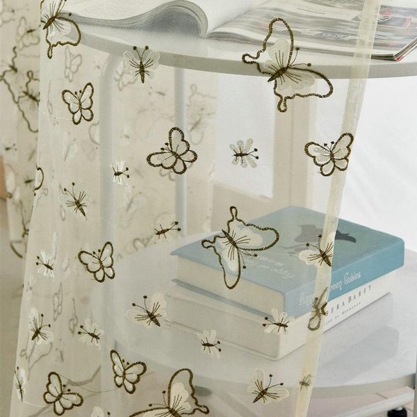 curtain & drapes butterfly embroidered pastoral fresh modern curtains drape panel sheer tulle for living room kids bedroom kitchen
curtain & drapes butterfly embroidered pastoral fresh modern curtains drape panel sheer tulle for living room kids bedroom kitchen