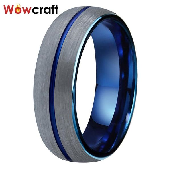 wedding rings 6mm women tungsten ring blue plated with center groove style matte surface dome band comfort fit, Slivery;golden
wedding rings 6mm women tungsten ring blue plated with center groove style matte surface dome band comfort fit, Slivery;golden
