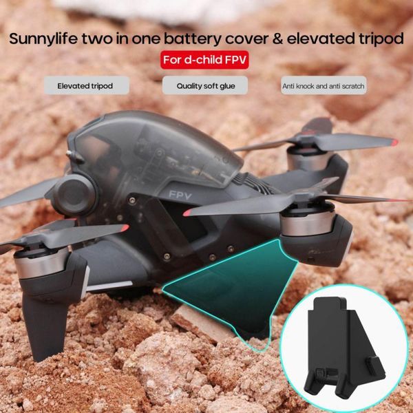 2-in-1 for dji fpv drone silicone battery protector cover height extender landing gear combo accessories tripods
2-in-1 for dji fpv drone silicone battery protector cover height extender landing gear combo accessories tripods
