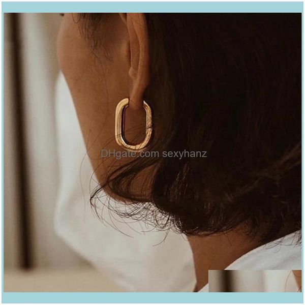 charm jewelry925 sterling sier geometric oval hoop earrings for women simple metal style detachable drop delivery 2021 0shlr, Golden
charm jewelry925 sterling sier geometric oval hoop earrings for women simple metal style detachable drop delivery 2021 0shlr, Golden