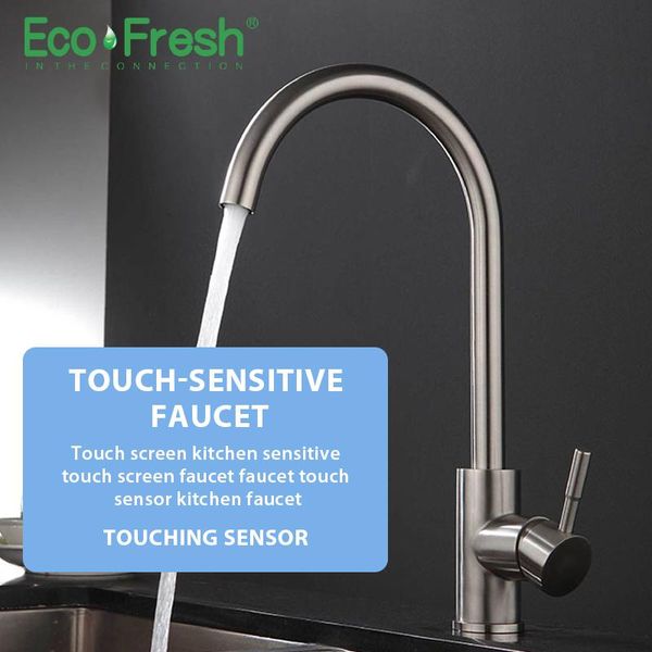 ecofresh sus304 stainless steel touch faucet kitchen control sensitive mixer tap bathroom shower sets
ecofresh sus304 stainless steel touch faucet kitchen control sensitive mixer tap bathroom shower sets