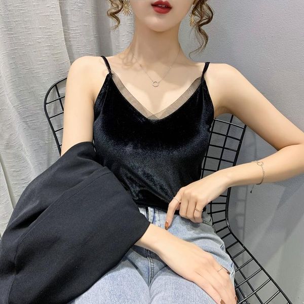 lace female tank women velvet sleeveless v neck womens camisole halte slim summer woman clothe 2021 women's tanks & camis, White
lace female tank women velvet sleeveless v neck womens camisole halte slim summer woman clothe 2021 women's tanks & camis, White