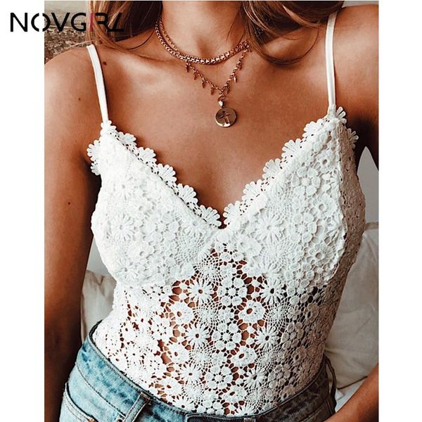 women's jumpsuits & rompers novgirl floral lace crochet white jumpsuit women 2021 strap hollow out bodycon bodysuit short body over, Black;white
women's jumpsuits & rompers novgirl floral lace crochet white jumpsuit women 2021 strap hollow out bodycon bodysuit short body over, Black;white