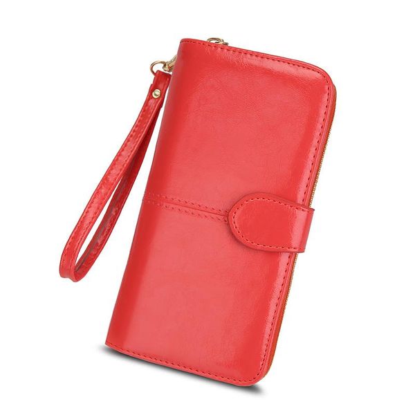 wallets phone wallet womens oil wax leather korean ladies bag 2021 zipper buckle mobile clutch, Red;black
wallets phone wallet womens oil wax leather korean ladies bag 2021 zipper buckle mobile clutch, Red;black