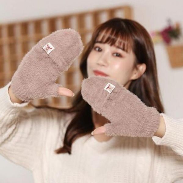 sports gloves winter women warm half full finger mitten outdoor activities hand warmer accessories, Black
sports gloves winter women warm half full finger mitten outdoor activities hand warmer accessories, Black