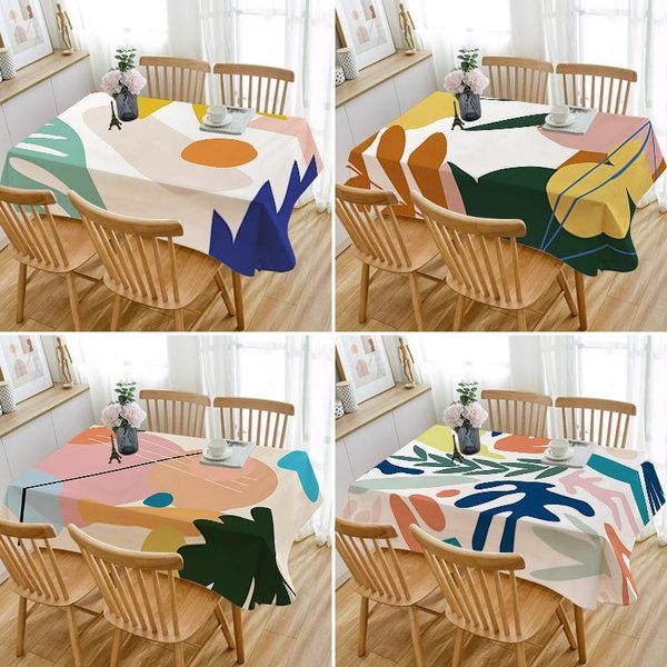 table cloth nordic style abstract tablecloth dinner pattern polyester waterproof rectangular cover for kitchen living room
table cloth nordic style abstract tablecloth dinner pattern polyester waterproof rectangular cover for kitchen living room