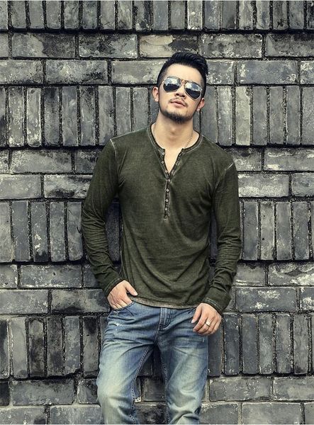 men's t-shirts clothing 2021 fashion cotton long-sleeved t-shirt v-neck youth casual solid color slim, White;black
men's t-shirts clothing 2021 fashion cotton long-sleeved t-shirt v-neck youth casual solid color slim, White;black