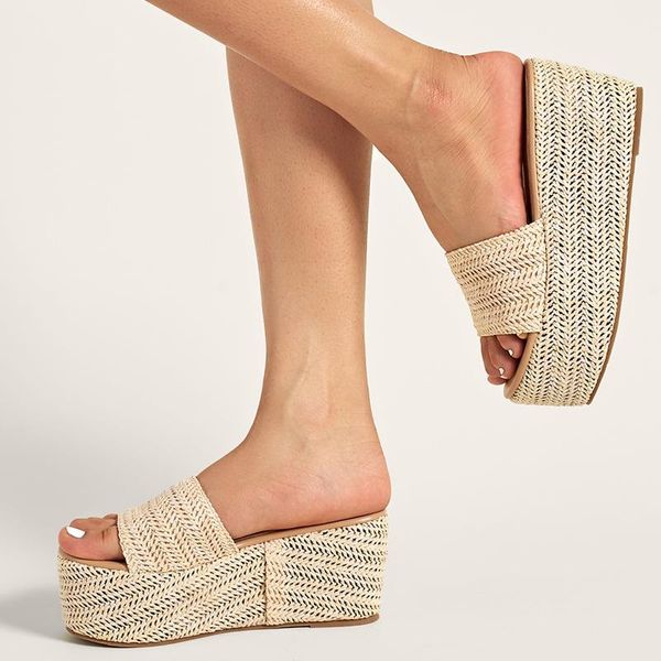 women wedge slippers platform flip flops female soft comfortable 2021 casual shoes woman outdoor beach sandals ladies slides, Black
women wedge slippers platform flip flops female soft comfortable 2021 casual shoes woman outdoor beach sandals ladies slides, Black