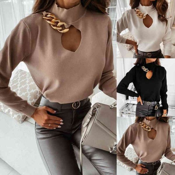 women's sweaters colorfaith autunm winter women mock neck vintage oversized cutout fashionable knitwears elegant lady sw3209jx mvok, White;black
women's sweaters colorfaith autunm winter women mock neck vintage oversized cutout fashionable knitwears elegant lady sw3209jx mvok, White;black