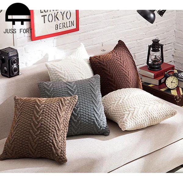 cushion/decorative pillow nordic knitted cover sofa cushion hand-woven throw pillows covers for home decoration chair bedroom car pillowcase
cushion/decorative pillow nordic knitted cover sofa cushion hand-woven throw pillows covers for home decoration chair bedroom car pillowcase