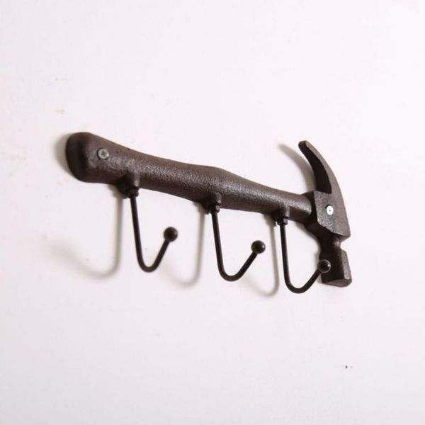 hooks & rails retro iron hammer hanging hook clothes towel rack vintage style wrought pub home living room wall decorative pothook
hooks & rails retro iron hammer hanging hook clothes towel rack vintage style wrought pub home living room wall decorative pothook