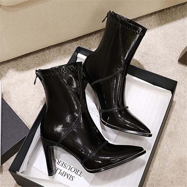 boots 2021 ankle high heels women autumn and winter black beige ladies fashion pointed large size 34-43
boots 2021 ankle high heels women autumn and winter black beige ladies fashion pointed large size 34-43