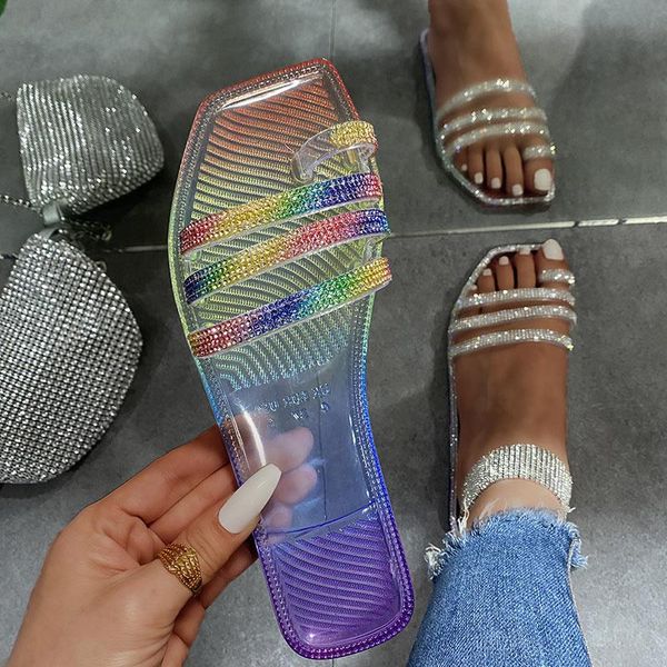 slippers female bathroom summer plus size casual 2021 women shoes flats crystal square toe ladies colorful clip fashion, Black
slippers female bathroom summer plus size casual 2021 women shoes flats crystal square toe ladies colorful clip fashion, Black