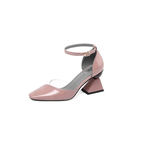 dress shoes large size natural leather pvc material patchwork strange style high heels buckle strap women pumps square toe hollow l37, Black
dress shoes large size natural leather pvc material patchwork strange style high heels buckle strap women pumps square toe hollow l37, Black
