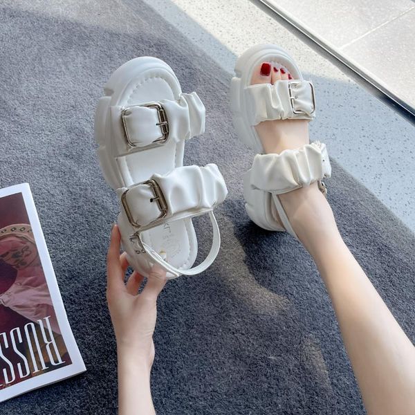 dress shoes women sandals 2021 summer rome peep-toe thick bottom flat casual platform sandal ladies female sandalias mujer, Black
dress shoes women sandals 2021 summer rome peep-toe thick bottom flat casual platform sandal ladies female sandalias mujer, Black