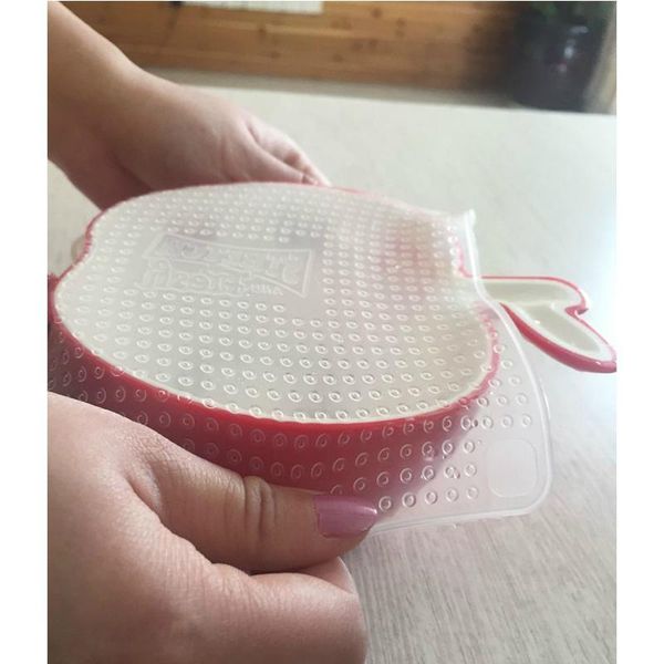 kitchen storage & organization 4 pieces silicone stretch lids reusable airtight food wrap covers keep cool seal bowl blanket cookware
kitchen storage & organization 4 pieces silicone stretch lids reusable airtight food wrap covers keep cool seal bowl blanket cookware