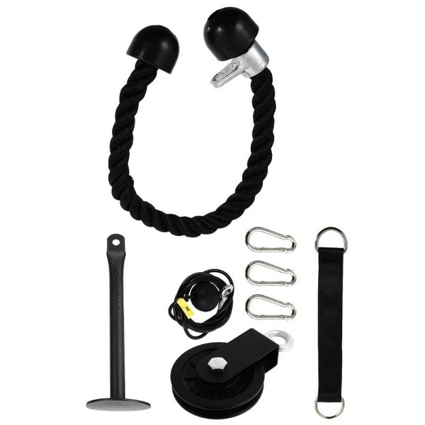 accessories 1 set of tricep rope down cable machine trainer exerciser
accessories 1 set of tricep rope down cable machine trainer exerciser