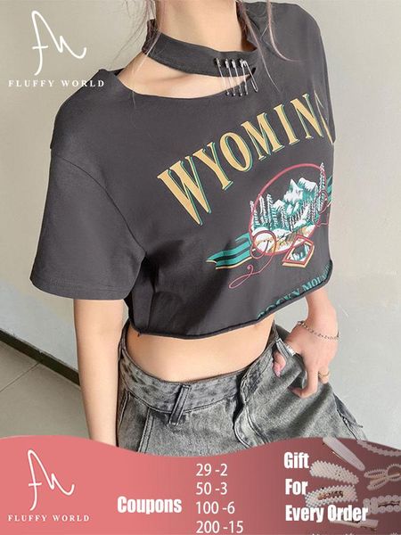 women's t-shirt summer fashion short shirt punk metal pin tshirts female harajuku casual sleeve graphic print cotton crop o-neck tees, White
women's t-shirt summer fashion short shirt punk metal pin tshirts female harajuku casual sleeve graphic print cotton crop o-neck tees, White
